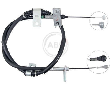 Cable, parking brake K17460 ABS, Image 2