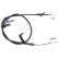 Cable, parking brake K17473 ABS, Thumbnail 2