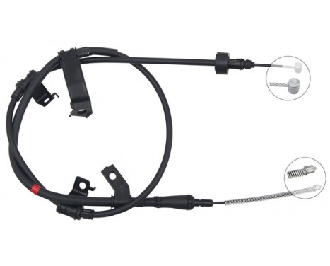 Cable, parking brake K17474 ABS