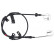 Cable, parking brake K17474 ABS