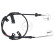 Cable, parking brake K17474 ABS, Thumbnail 2