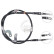 Cable, parking brake K17479 ABS, Thumbnail 2