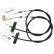 Cable, parking brake K17482 ABS, Thumbnail 3
