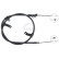 Cable, parking brake K17486 ABS, Thumbnail 2