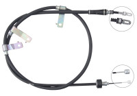 Cable, parking brake K17497 ABS