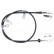 Cable, parking brake K17497 ABS