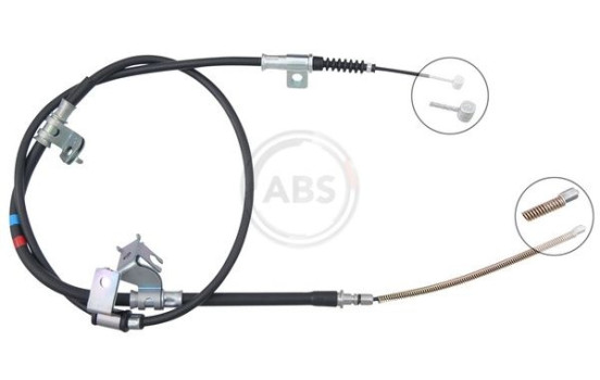 Cable, parking brake K17502 ABS, Image 2