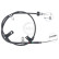 Cable, parking brake K17505 ABS, Thumbnail 2