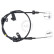 Cable, parking brake K17509 ABS, Thumbnail 2