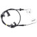 Cable, parking brake K17510 ABS