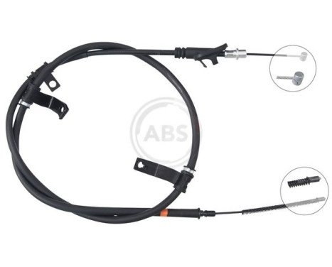Cable, parking brake K17518 ABS, Image 2