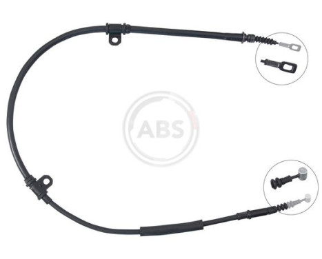 Cable, parking brake K17519 ABS, Image 2