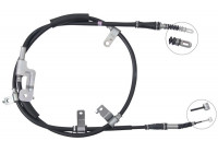 Cable, parking brake K17522 ABS