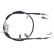 Cable, parking brake K17522 ABS
