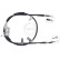 Cable, parking brake K17522 ABS, Thumbnail 2