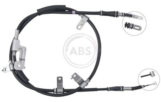 Cable, parking brake K17522 ABS, Image 2