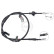 Cable, parking brake K17523 ABS, Thumbnail 2
