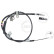 Cable, parking brake K17536 ABS, Thumbnail 2