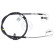 Cable, parking brake K17544 ABS, Thumbnail 2