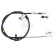 Cable, parking brake K17545 ABS, Thumbnail 2