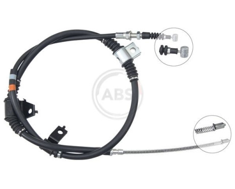 Cable, parking brake K17560 ABS, Image 2