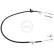 Cable, parking brake K17574 ABS