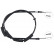 Cable, parking brake K17576 ABS