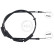 Cable, parking brake K17576 ABS, Thumbnail 2