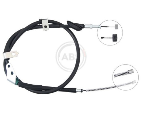 Cable, parking brake K17581 ABS, Image 2