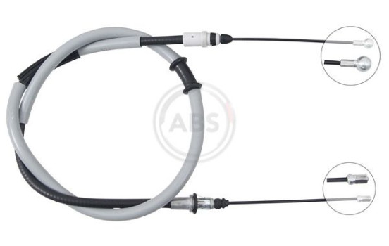 Cable, parking brake K17595 ABS, Image 2