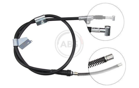 Cable, parking brake K17597 ABS, Image 3