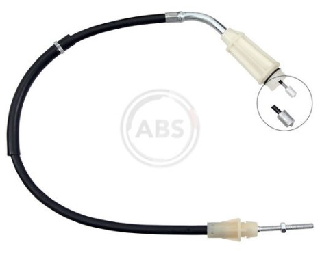 Cable, parking brake K17599 ABS, Image 2
