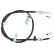 Cable, parking brake K17604 ABS