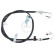 Cable, parking brake K17604 ABS, Thumbnail 2