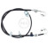 Cable, parking brake K17605 ABS, Thumbnail 2