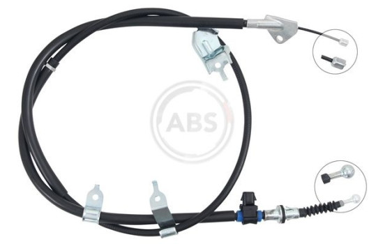 Cable, parking brake K17605 ABS, Image 2