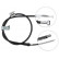 Cable, parking brake K17608 ABS