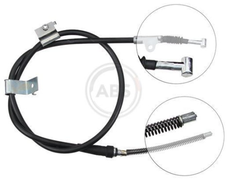 Cable, parking brake K17608 ABS, Image 2