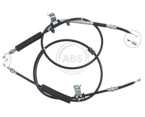 Cable, parking brake K17625 ABS, Image 2