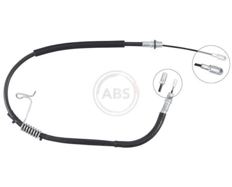 Cable, parking brake K17628 ABS, Image 2