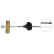 Cable, parking brake K17631 ABS, Thumbnail 2