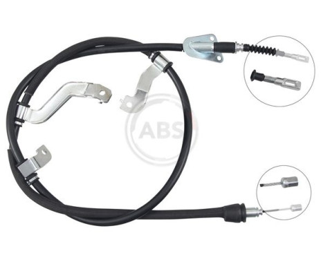 Cable, parking brake K17634 ABS, Image 2