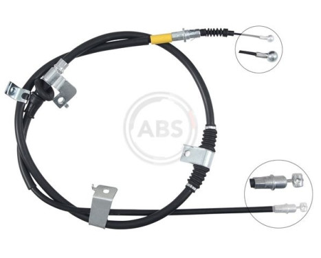 Cable, parking brake K17635 ABS, Image 2