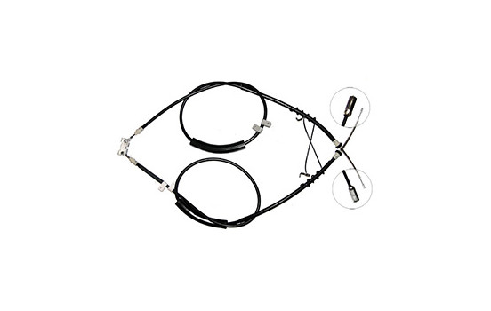 Cable, parking brake K17695 ABS, Image 2