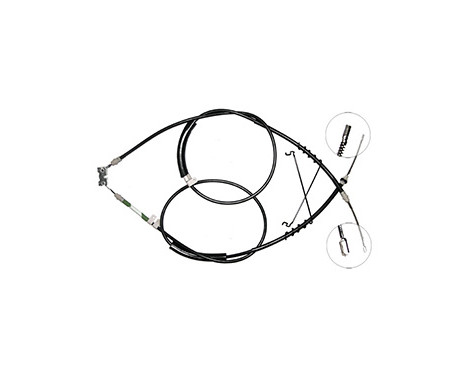 Cable, parking brake K17705 ABS, Image 2