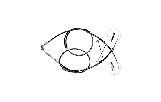Cable, parking brake K17705 ABS, Image 2