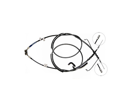 Cable, parking brake K17725 ABS, Image 2