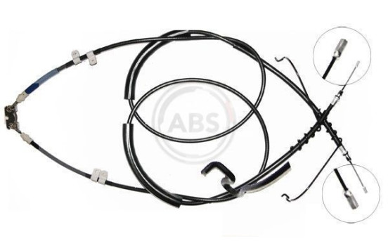 Cable, parking brake K17725 ABS, Image 3
