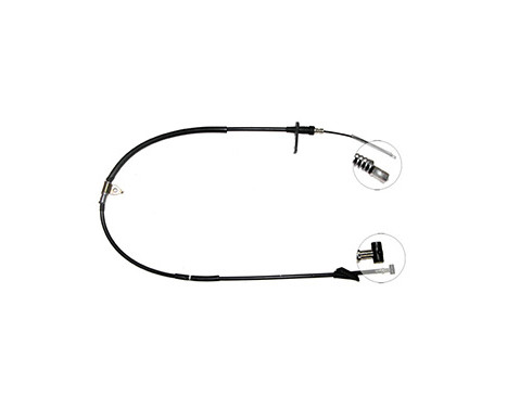 Cable, parking brake K17748 ABS, Image 2