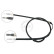 Cable, parking brake K17817 ABS, Thumbnail 3